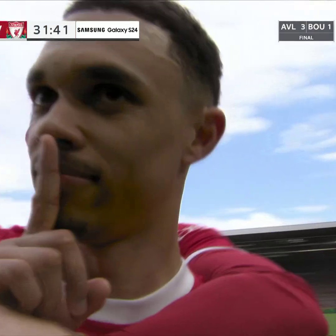 TRENT FK. SHEESH. 🎯 (via NBC Sports Soccer)