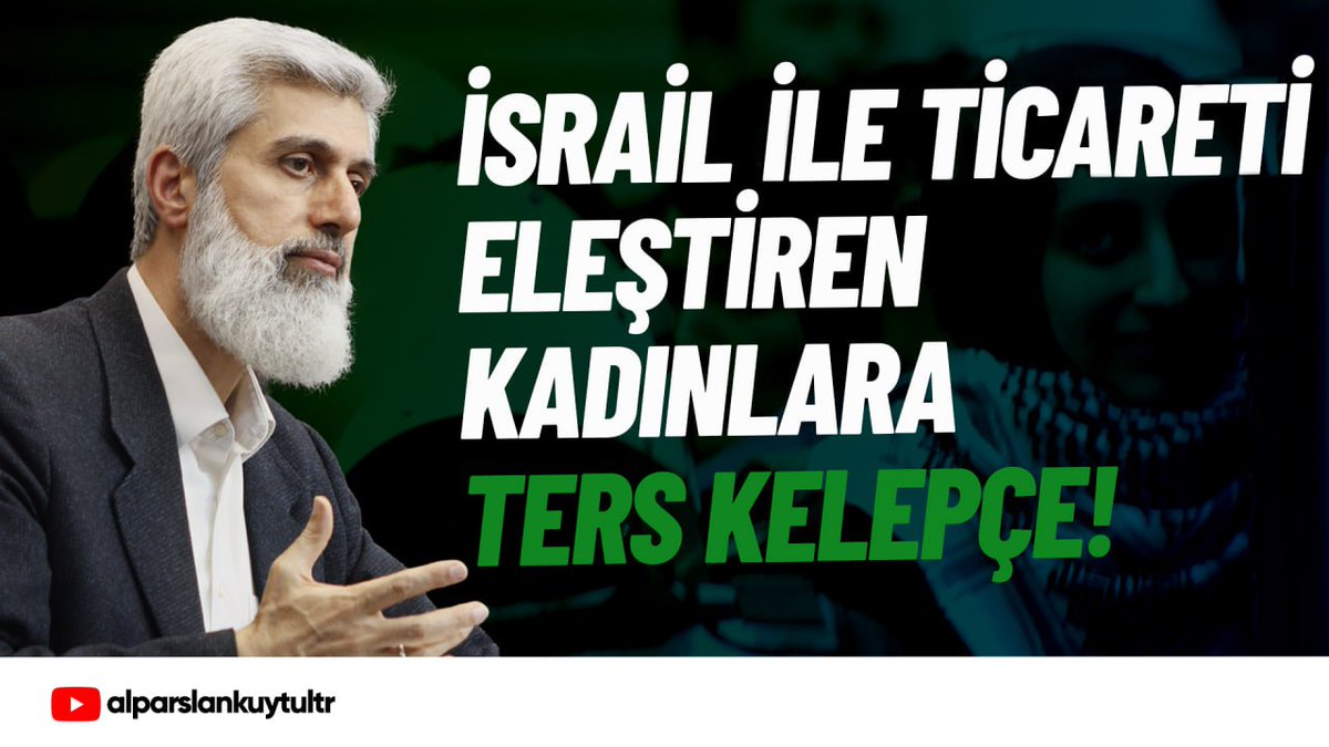 SORU - CEVAP | İsrail ile ticaretin kesilmesi için "Filistin İçin Bin Genç" topluluğunun çağrısıyle Taksim Beyoğlu'nda toplanan kadınların ters kelepçe takılıp darp edilerek gözaltına alınması hakkında: Kadına ters kelepçe ne demek? Siz İsrail'le ticareti sürdürmek gibi bir ihanet içerisindesiniz. Bırakın size de bir kelime söylesinler!