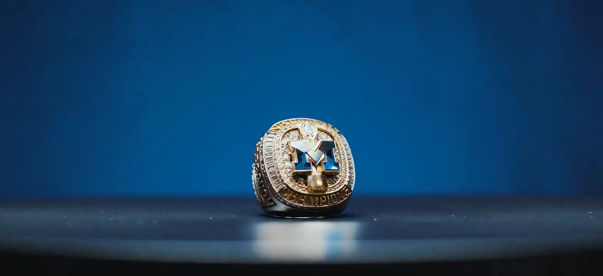 Crafted to perfection to celebrate perfection #GoBlue