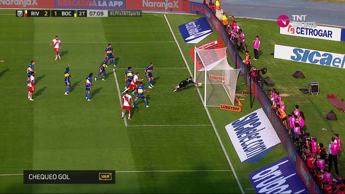 Así fue la jugada anulada a River.