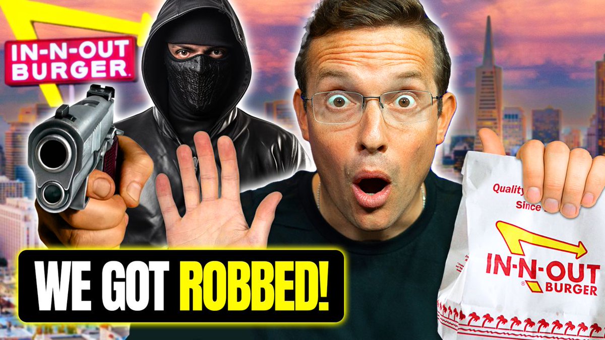 I traveled to California to investigate the first ever In-N-Out Burger in America to CLOSE. The location is in Oakland. The store closed because people were getting robbed in the drive-thru by the thousands. While filming this abandoned location… we were robbed 🍔 WATCH: