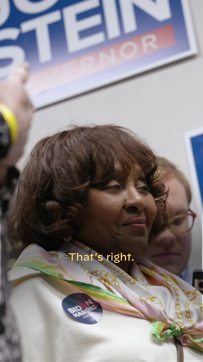 There are people who are intentionally trying to make it more difficult for us to vote. But we know the truth: Our country is only as strong as our willingness to fight for it.