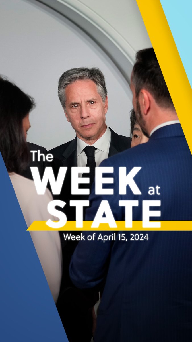 This week at State, we turned ambition into action at the Our Ocean Conference and Secretary Antony Blinken and G7 Foreign Ministers are more united than ever in facing critical challenges following meetings in Italy.