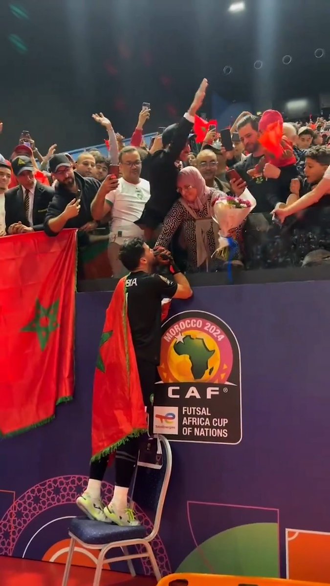 في حالة إذا لم ترَ شيئاً لطيفاً اليوم 🤩❤️ #AFCONFutsal2024