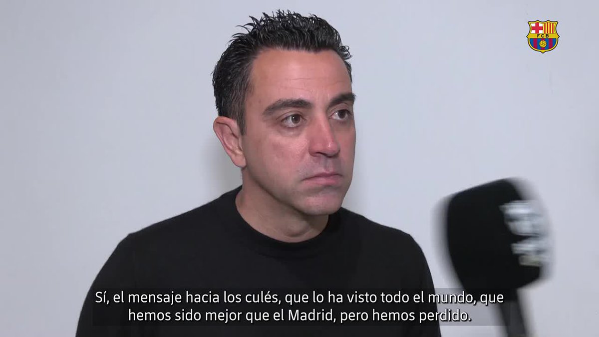 Las declaraciones de Xavi, Fermín y Araujo tras #ElClásico.