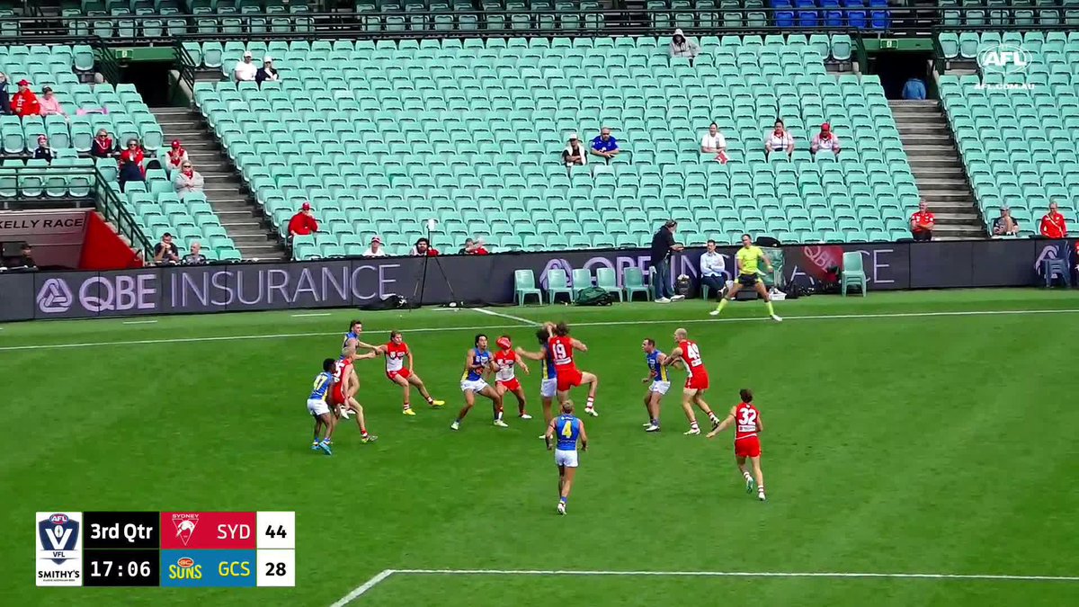 if you ever wanted to know what the SCG looks like shot from the other side of the ground, they did it in the VFL yesterday (🗣️ Declan Byrne)