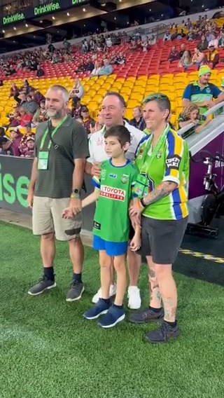 A lot of people are very quick to dunk on Ricky Stuart. But his work with the Ricky Stuart Foundation and autism is really inspiring. So amazing to have great individuals within the game ❤️