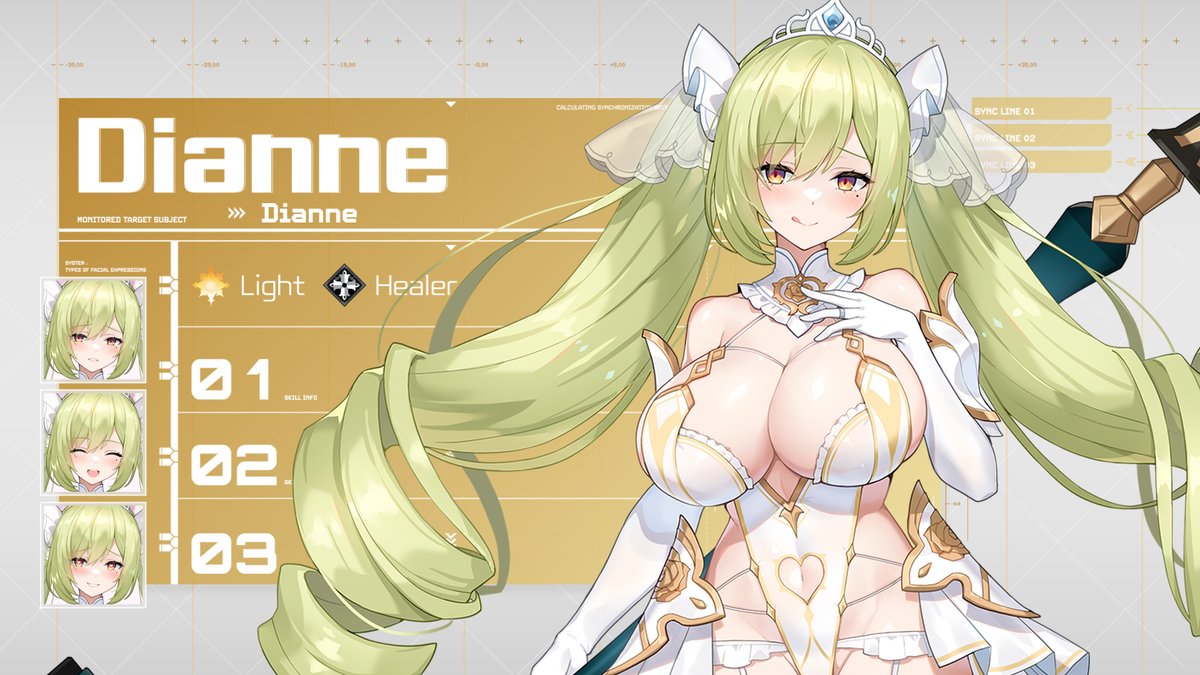 📣 New hero, 「Dianne」! #OUTERPLANE