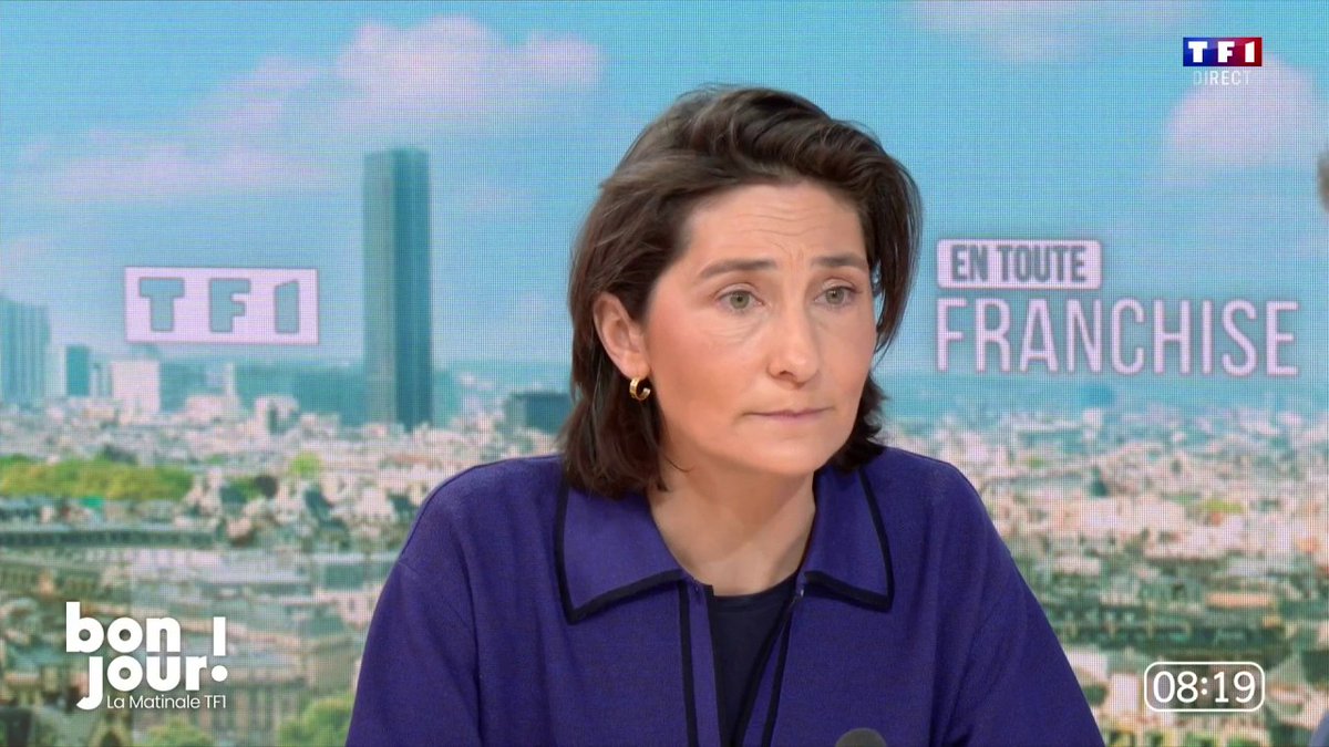 ➡️ Le nageur d'origine russe Michel Arkhangelsky lance un appel à Amélie Oudéa-Castéra afin d'avoir la nationalité française pour les JO 🗣️"Sa demande a été scrupuleusement examinée par les autorités compétentes", réagit Amélie Oudéa-Castéra auprès d'Adrien Gindre. 📺#BonjourLaMatinaleTF1