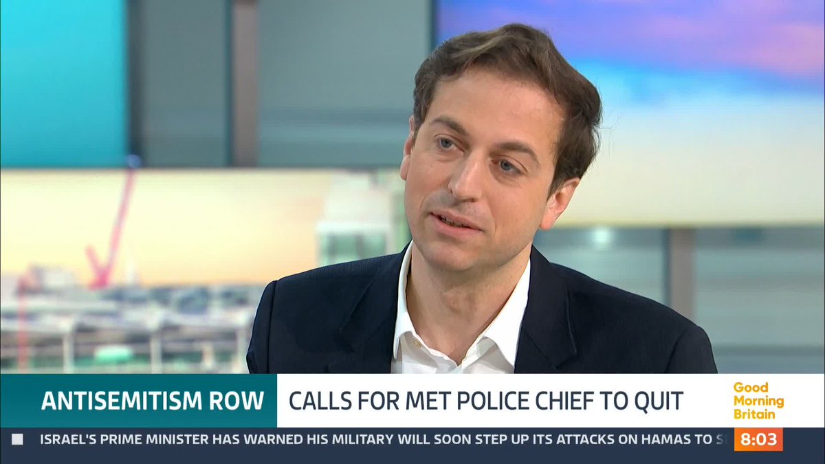 'The change the Met needs, needs to come from the top.' Campaign Against Antisemitism (CAA) boss Gideon Falter believes the Met's Commissioner Sir Mark Rowley needs to resign.