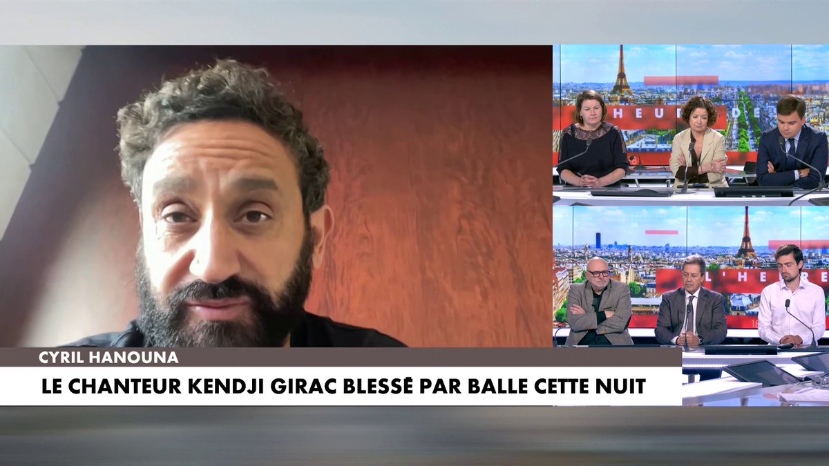 Cyril Hanouna s’exprime après la grave blessure par balle de Kendji Girac : «On est tous choqués, tous inquiets, je le considère dans le métier comme mon petit frère», dans #HDPros