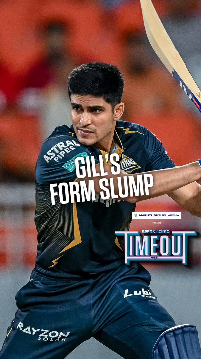 Is captaincy affecting Gill's batting? 🤔 #TimeOut #PBKSvGT #IPL2024