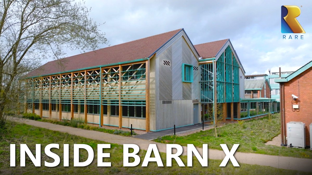 To mark #EarthDay2024, we'd like to introduce you to the newest, fanciest part of the Rare Ltd. studio. A large space created for collaborative game-making designed with sustainability at its heart, this is Barn X! Learn more: