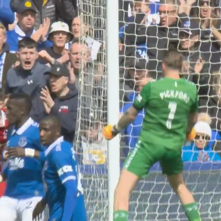Just Jordan Pickford doing Jordan Pickford things. 🤯⛔️