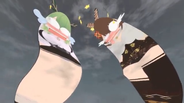 というわけで新作平面化アニメーション
