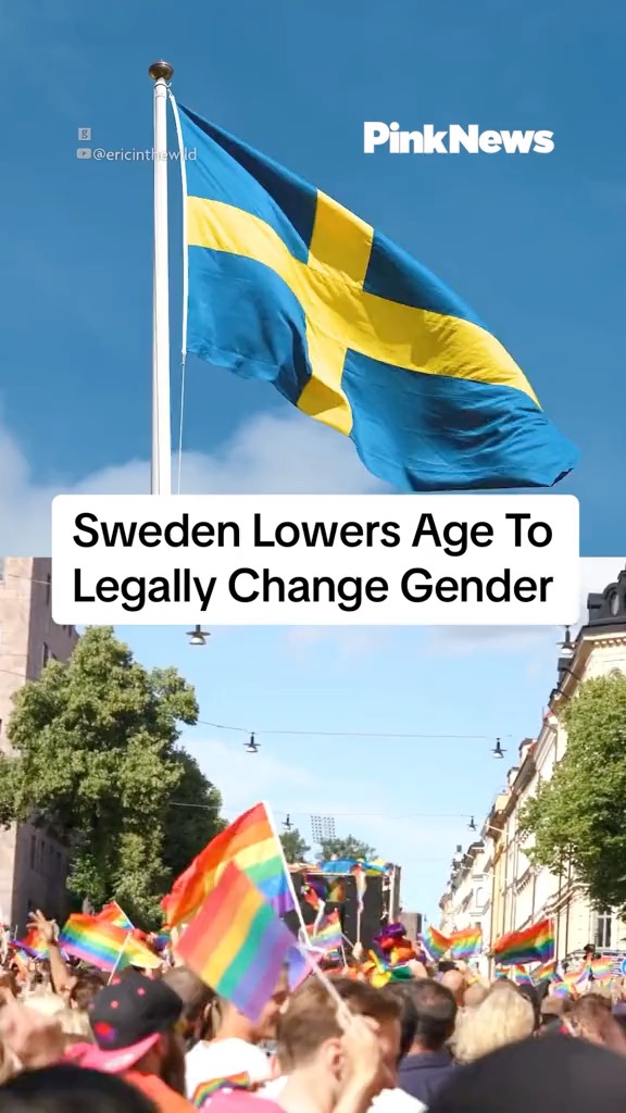 Sweden has passed a law lowering the age at which people can change their legal gender. Swedish politicians voted in favour of the new set of laws during a legislative session on Thursday (18 April), passing it by 234 votes to 94, with 21 abstaining or not voting.