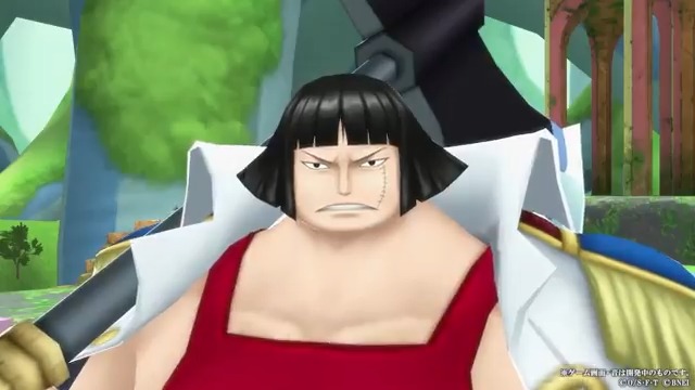 【新キャラクター紹介】 ■世界一ガードの固い男 戦桃丸 属性:赤 スタイル:ディフェンダー 『全員わいらが連行する!!』は、敵にお宝奪取不可状態を付与してふっとばす💨 『ほいさ!!!』は発動時に攻撃するカウンター! 敵の攻撃を誘い出せ! #バウンティラッシュ #ONEPIECE