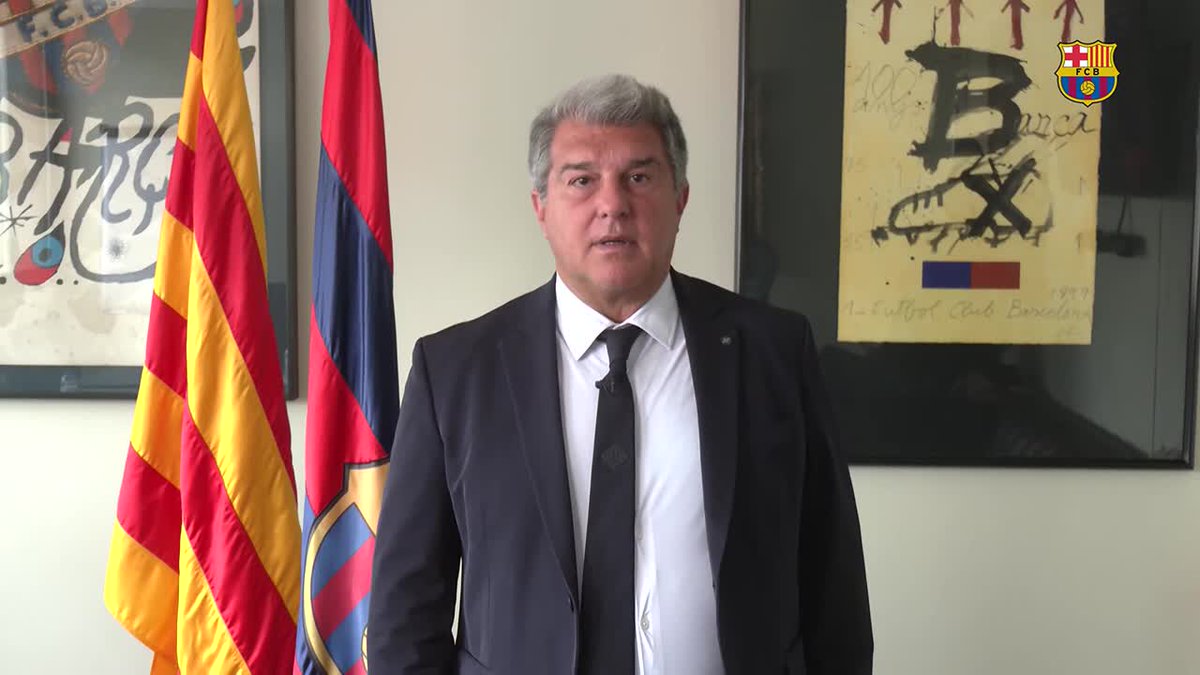 President Joan Laporta Estruch: "Tools like VAR have to help in achieving a fairer competition, and not otherwise."