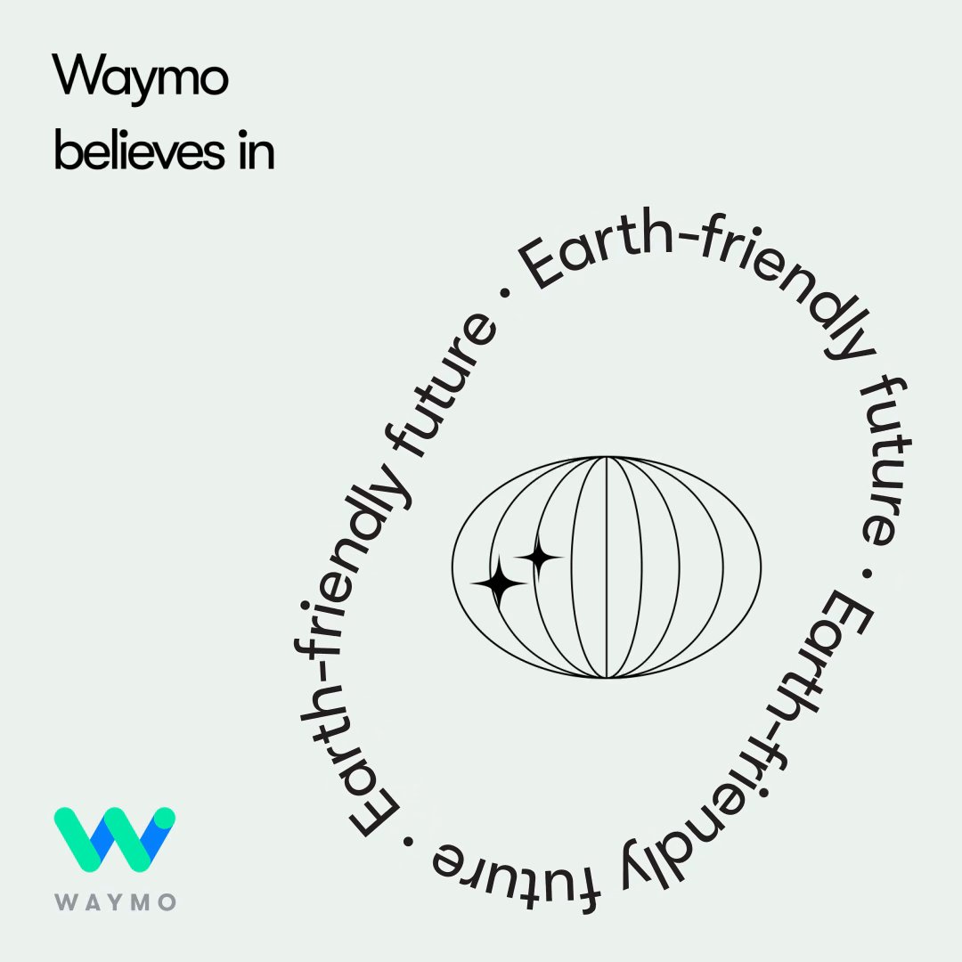At Waymo, we aim to empower everyone to move safely and sustainably. Happy Earth Day! 🌎