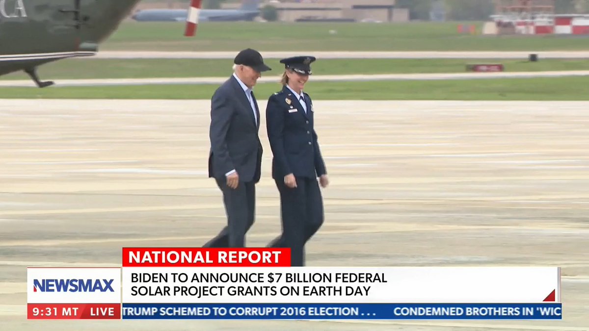 BREAKING: Even Newsmax is giving President Biden credit today. President Biden just announced $7 billion in funding for solar projects. This will benefit up to 1 million low-income households receive affordable electricity. Retweet so all Americans see.