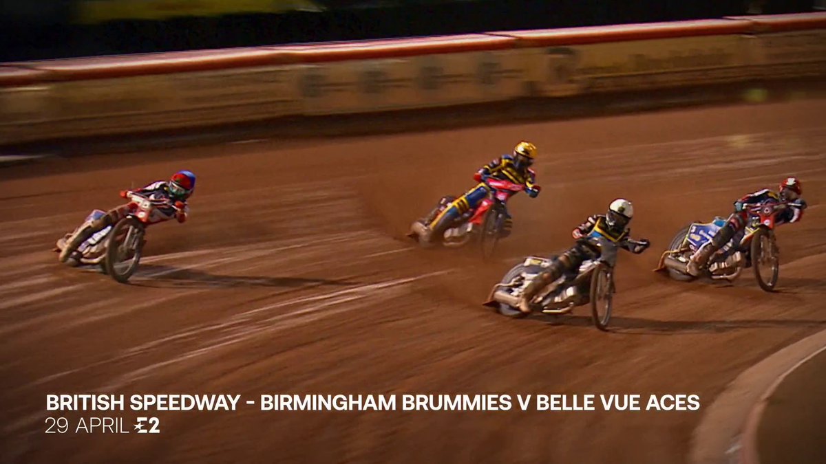 One week to go before Birmingham Speedway take on the Belle Vue Speedway ♣️ 📺 Watch the British Speedway meet between the 🅱️irmingham Brummies and Belle Vue Aces live on Eurosport and discovery+ UK 🔥 Official British Speedway | #britishspeedway