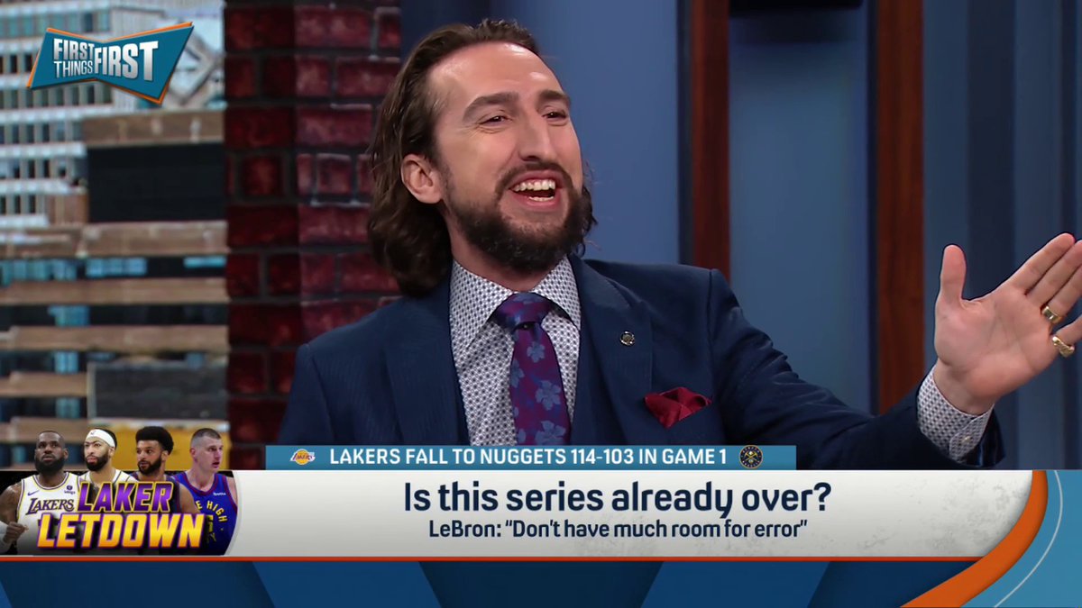 "At some point, the NBA probably has to look at this altitude thing. It just seems a little unfair." 🤣🤣💀💀 — nick wright
