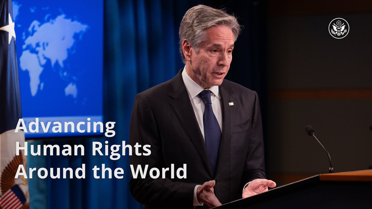“Standing up for freedom and human rights is simply the right thing to do.” -Secretary Antony Blinken on the progress made by countries around the world