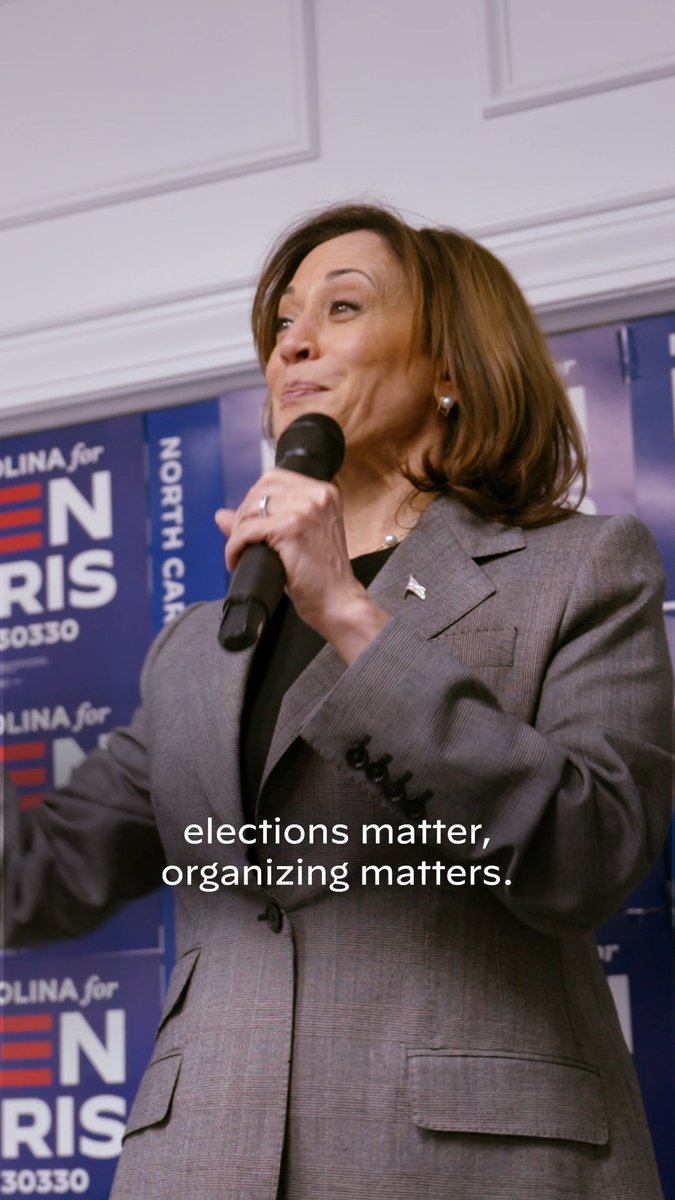 Elections matter. Organizing matters. Your voice matters.