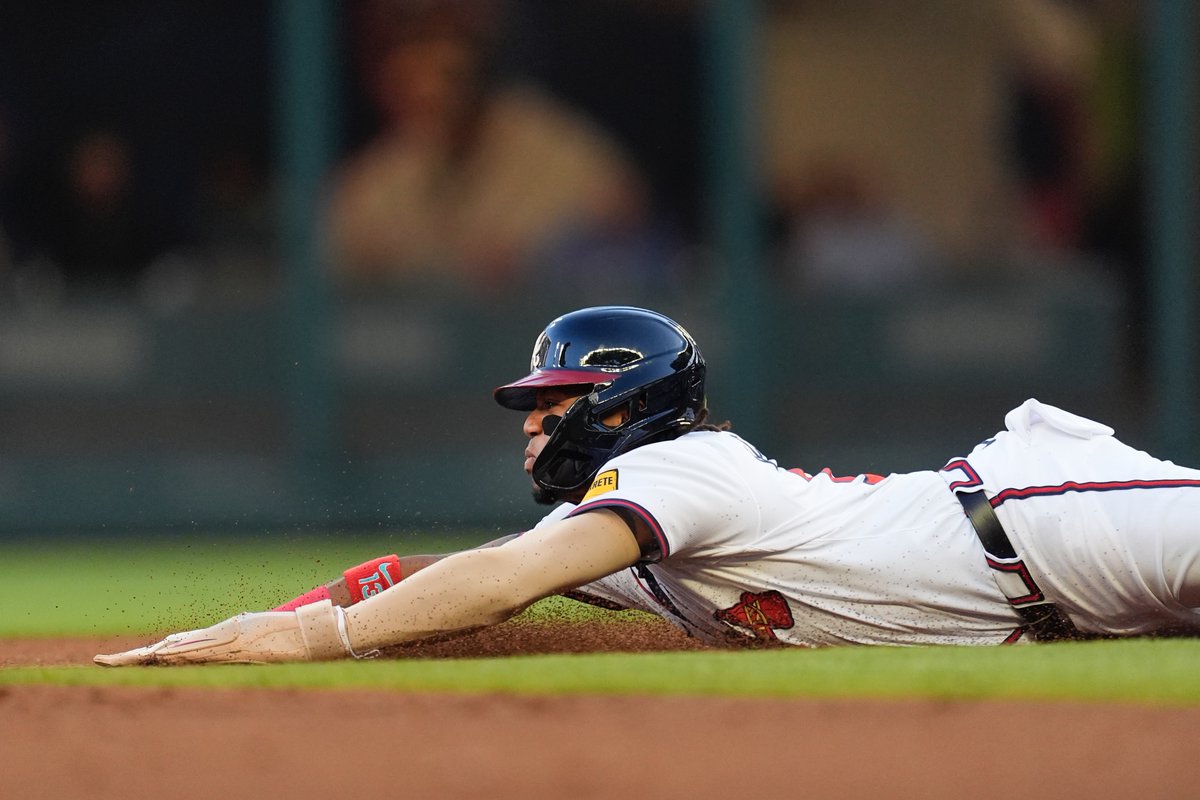 190 stolen bases! Ronald Acuña Jr. now has the most in Atlanta-franchise history for the Atlanta Braves.