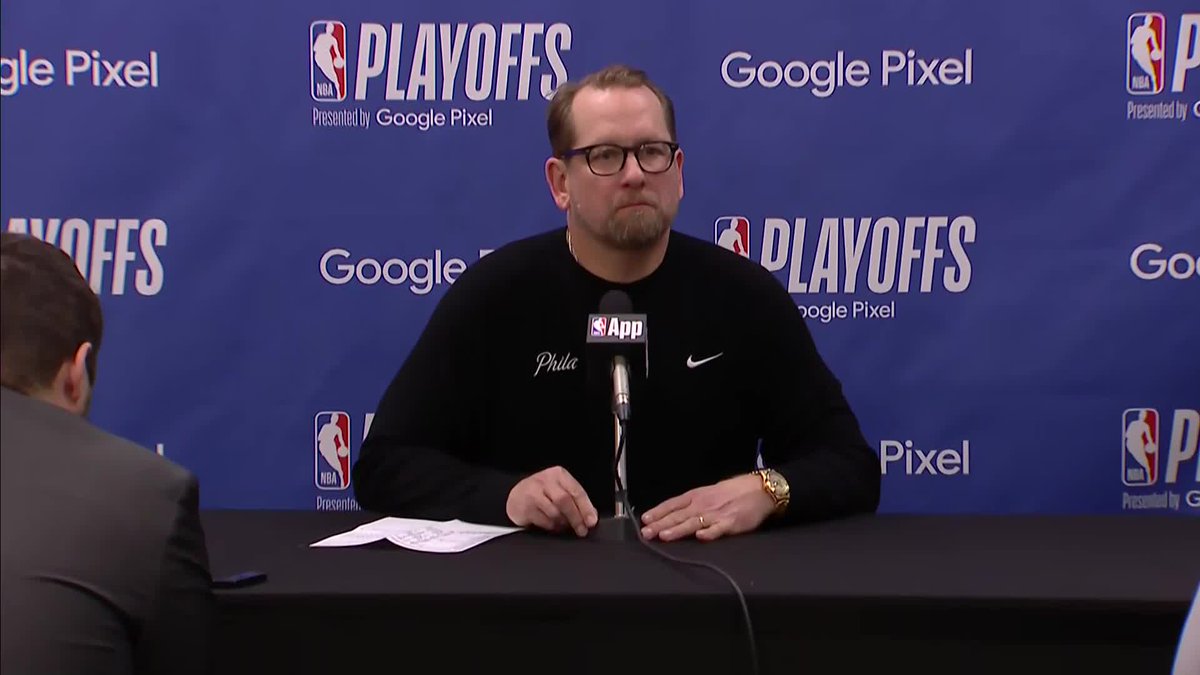 76ers coach Nick Nurse says the referees ignored him calling a timeout before the Knicks created a turnover and Donte DiVincenzo made a go-ahead three in the final seconds:
