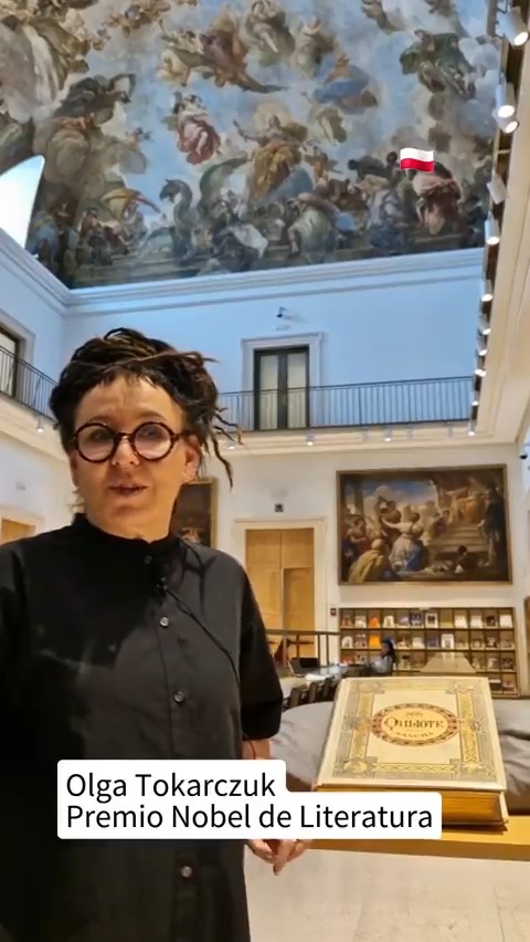 ¡Feliz Día del Libro! La escritora Olga Tokarczuk, Premio Nobel de Literatura, y otras voces de visitantes y trabajadores del Museo del Prado leen el inicio del 'Quijote' en distintas lenguas y con diversos acentos #DíaDelLibro