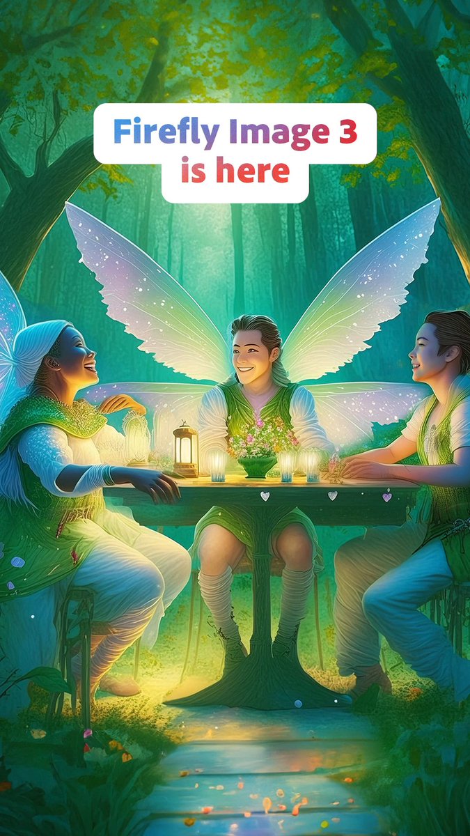#AdobeFirefly’s new Image 3 Model brings your imagination to life like never before, with improved graphics, prompt interpretations, and even the ability to guide composition. Check it out now: