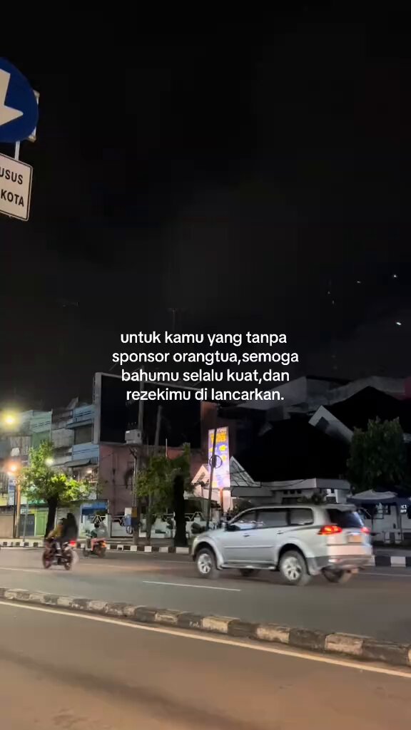 sehat-sehat untuk kalian yang berjuang tanpa sponsor orangtua.