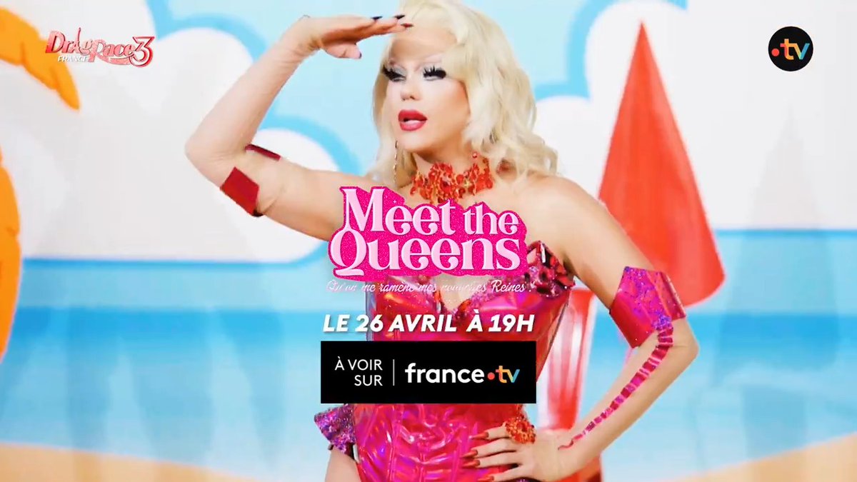 Qu’on me ramène mes nouvelles reines ! 🤩 Découvrez tous les portraits des queens de la saison 3 ce vendredi à 19h sur la plateforme ! 🔥 #DragRaceFrance