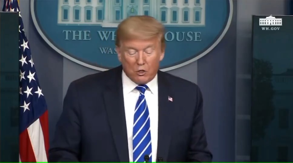 Four years ago today, Trump told Americans to inject bleach on national television