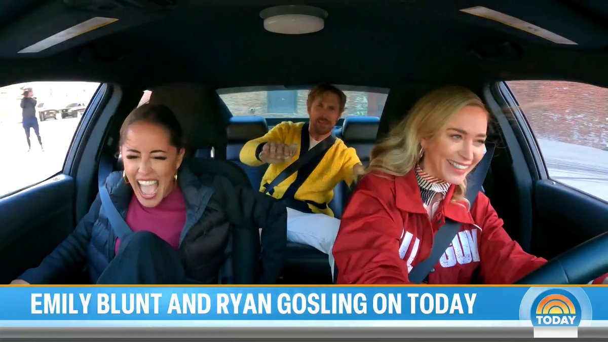 Buckle up: Ryan Gosling and Emily Blunt spoke with Kaylee Hartung all about "The Fall Guy" — and they drove around too! 🏎️ Gosling and Blunt shared the movie is a love letter to people who perform stunts, Gosling revealed Blunt’s action-packed nickname and more.