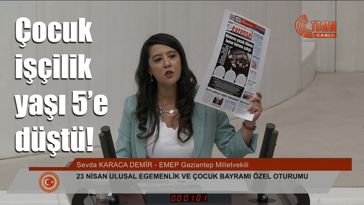 Sevda Karaca (Sevda Karaca) : Çocuklar hayatta kalma savaşı verirken, en basit tedbirleri bile almayan bir hükümetin #23Nisan kutlamaları bir günah çıkarma töreninden öteye geçemez!