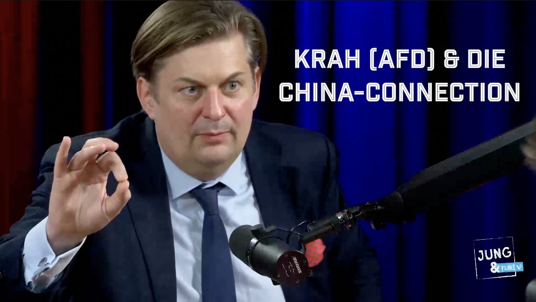 Maximilian Krah (AfD) zu seinen ganz besonderen Verbindungen zum chinesischen Regime