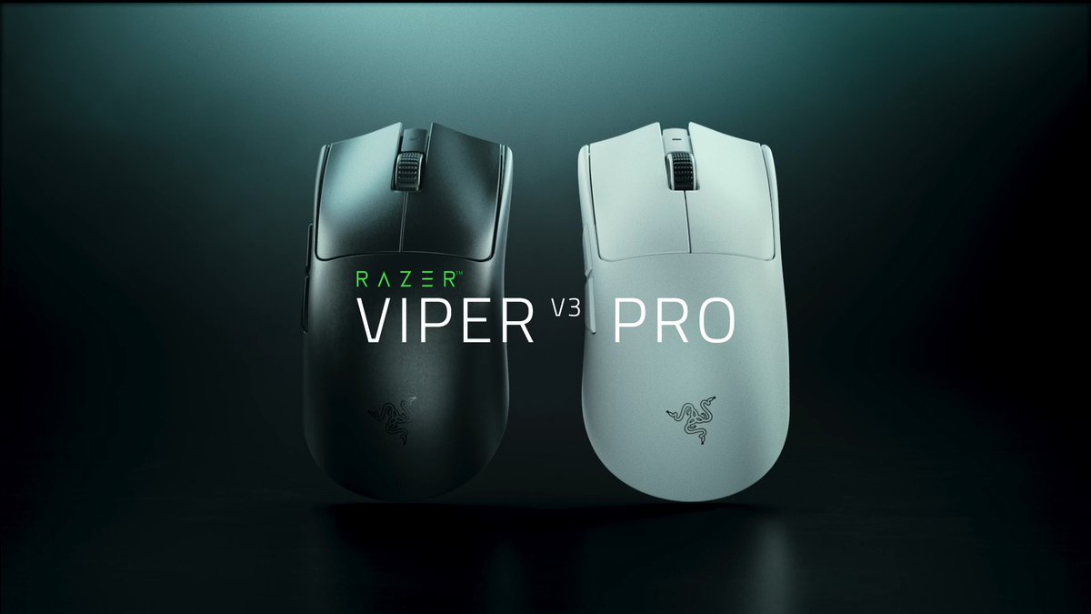 Lighter, Faster, Better. Meet the new Razer Viper V3 Pro—For the Pro: Play like a champ with Zekken’s pick. Be at your best with an ultra-lightweight design as low as 54 g, featuring the Focus Pro 35K Optical Sensor Gen-2 and true 8K Hz HyperPolling.