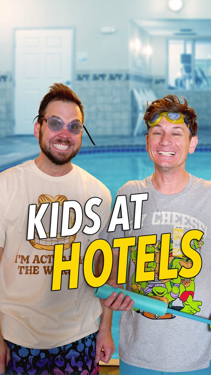 When you're 8 years old, the Holiday Inn is Disneyland! FT: @TreynKennedy . . . #Hotel #Motel #KidsBeLike #Vacation #Trip