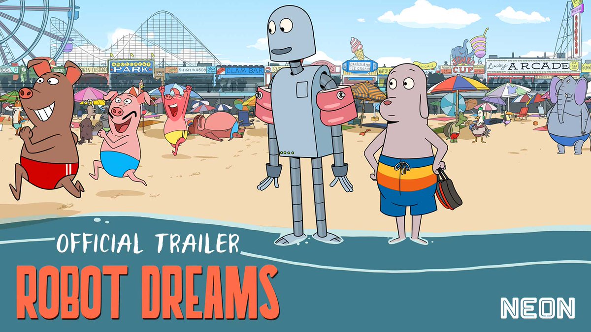 First trailer for ‘Robot Dreams’ out in US theaters May 31st.