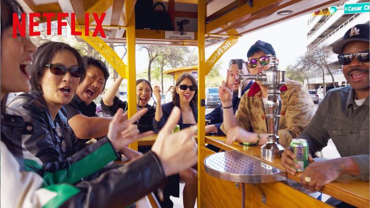 The 3 Body Problem cast entered their chaotic era while on a pedal pub at SXSW.