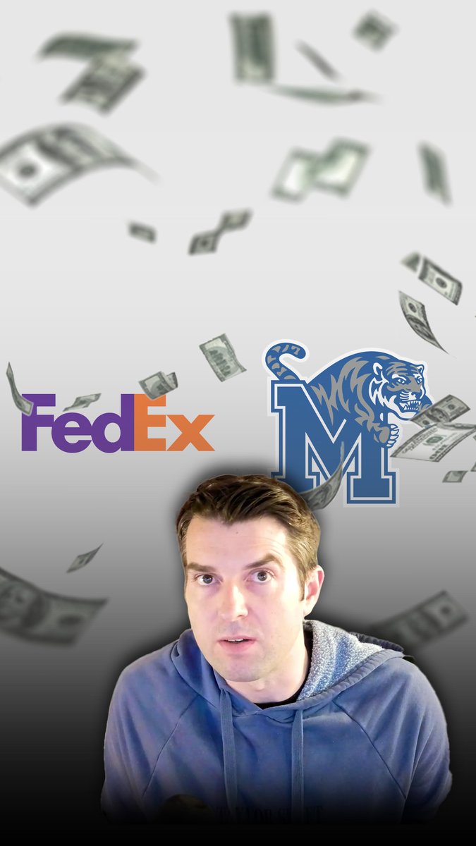Why would FedEx commit $25M towards NIL deals with Memphis student-athletes? (the answer is obvious)