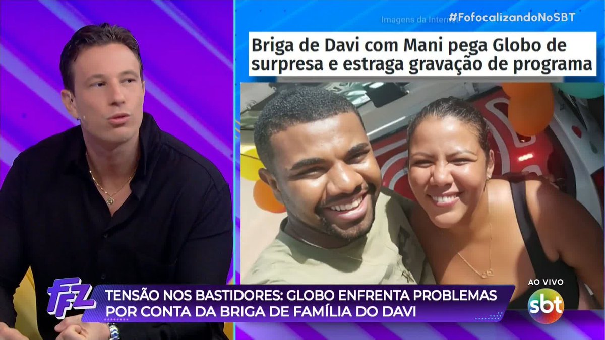 Vocรชs tambรฉm acham isso? Que o Davi ainda nรฃo finalizou a relaรงรฃo dele de vez por conta do possรญvel cancelamento?! #FofocalizandoNoSBT