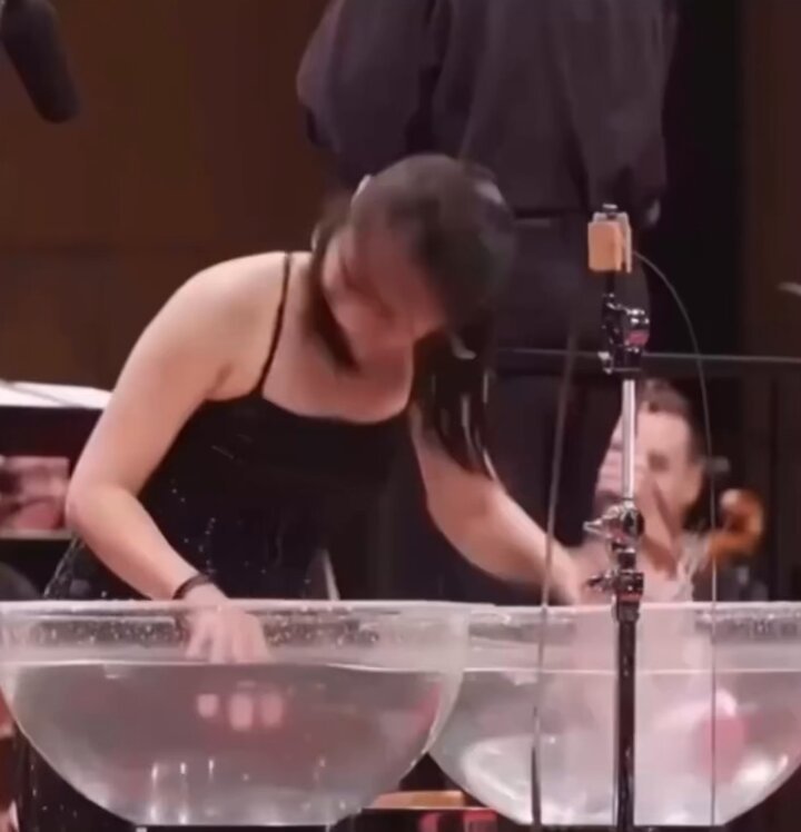 They really made water into an instrument now