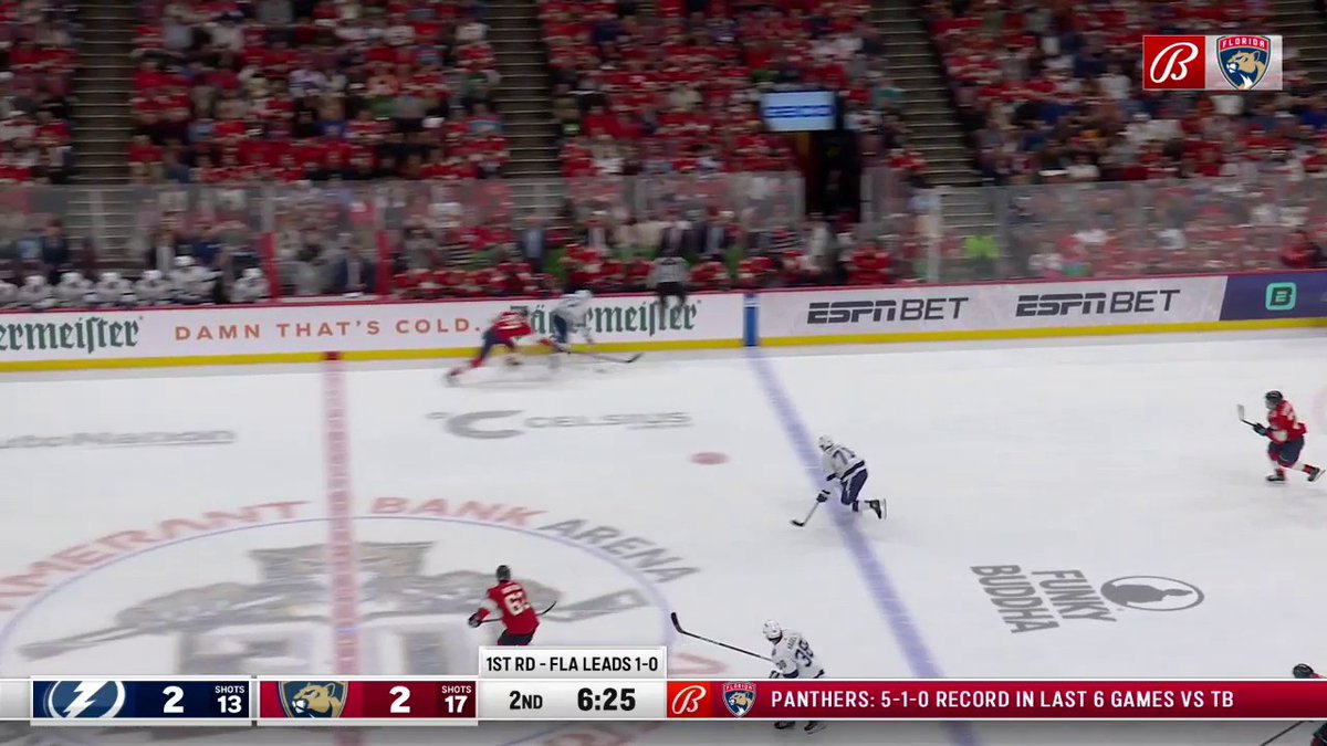 Bobrovsky with the save of the year. #TimeToHunt