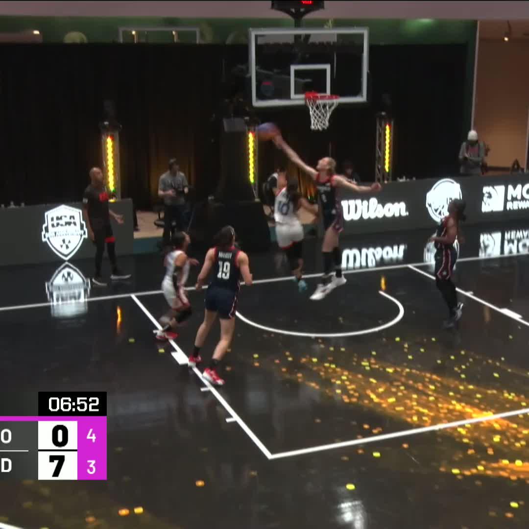 ⛔️ Access denied by the new young Los Angeles Sparks star. CAMERON BRINK with 3 NASTY BLOCKS against Puerto Rico in the #3x3WSSpringfield! 😱 #3x3WS | USA Basketball 3x3