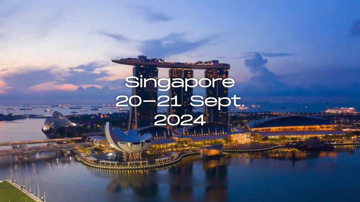 gm ☀️ Solana Breakpoint 🇦🇪 Abu Dhabi Dec 11-13 is coming to Singapore this year Sept 20-21! 🇸🇬 You can get your Breakpoint tickets onchain and pay with any currency of your choice using your Solana wallet thanks to helio_pay and Jupiter (🐱, 🐐)! 🎟️