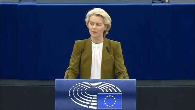 "It is my duty today to pass a very stark message about the future of our Union: A Putin win would not only change the map. But it would change the course of European history." — Speech by President Ursula von der Leyen at the #EPlenary marking #20YearsTogether
