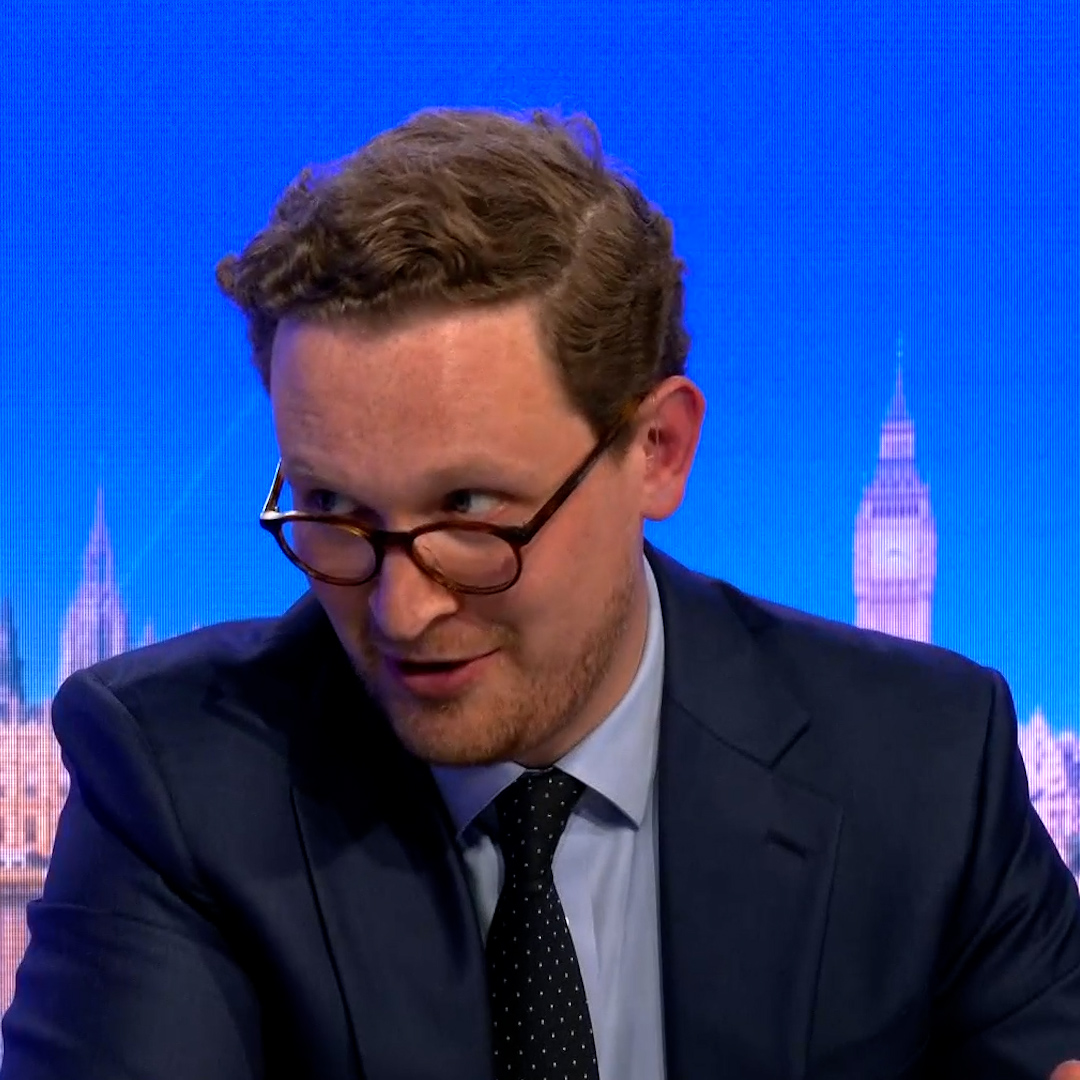 'I've got my lines!' After answering, 'I don't know', to a caller's question on voter IDs, Shadow Minister Darren Jones receives a text from Labour to clarify the party's position.